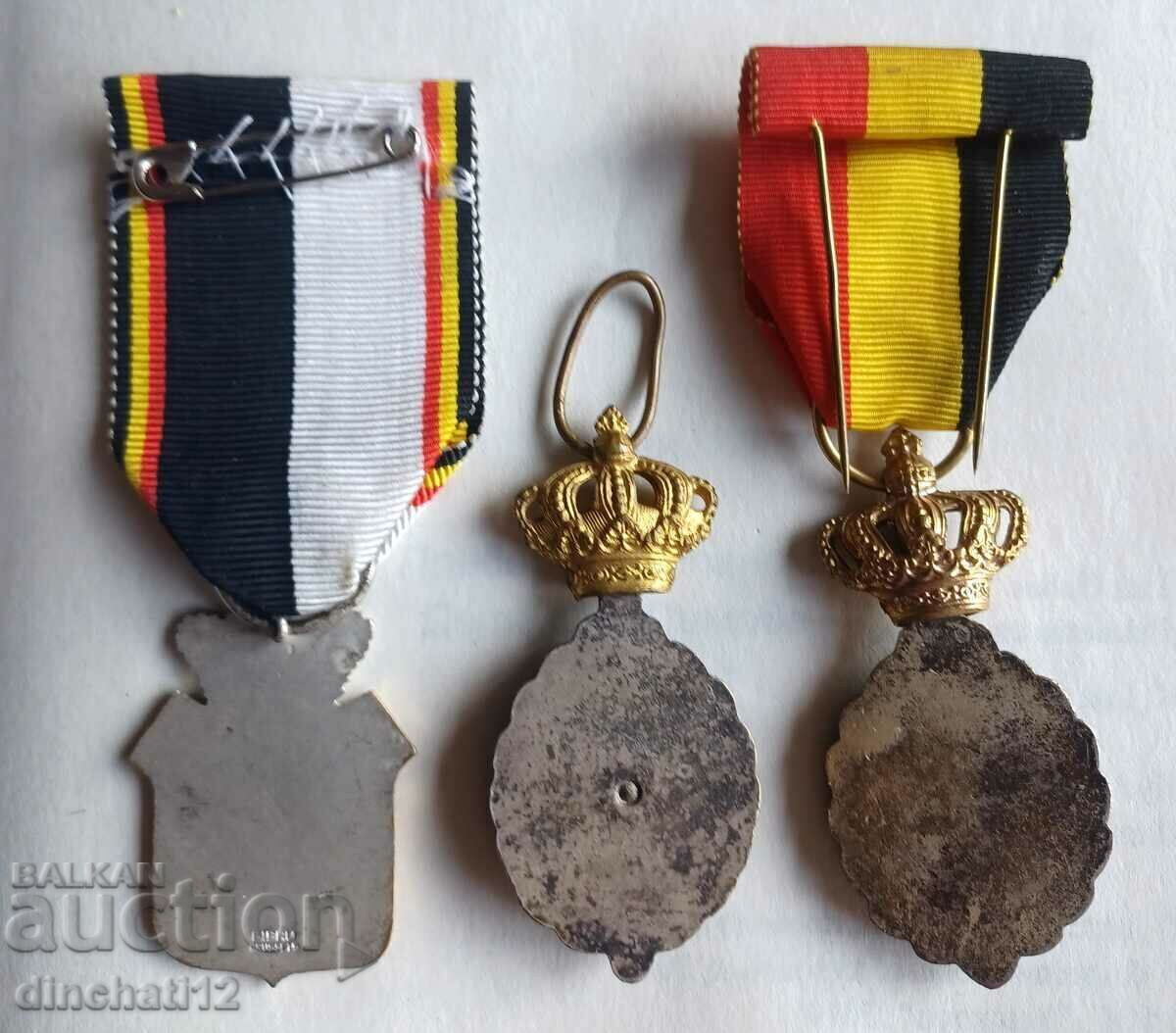 Лот медали Белгия. 4 Броя - 6 Лот медали Белгия. 4 Броя - 6