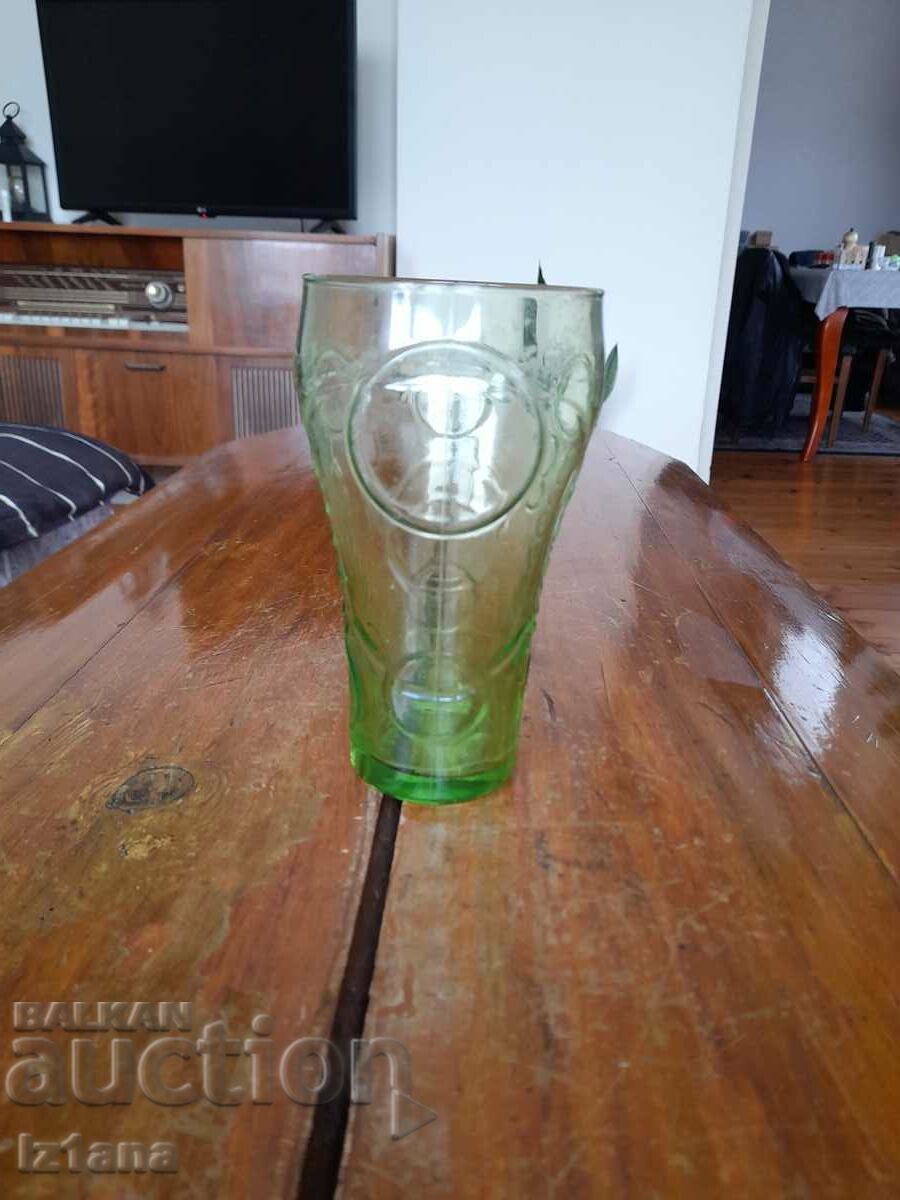 Old glass of Coca Cola, Coca Cola with price 20.00 BGN | € 10.23 Old glass of Coca Cola, Coca Cola with price 20.00 BGN | € 10.23