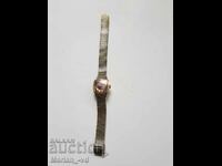 Sekonda 17 jewels retro gold plated mechanical watch for women