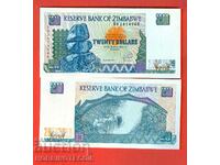 ZIMBABWE ZIMBABWE $20 issue - issue 1997 NEW UNC