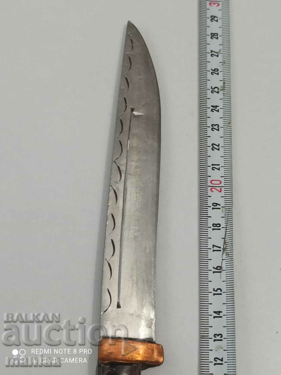 Auction  Old forged knife