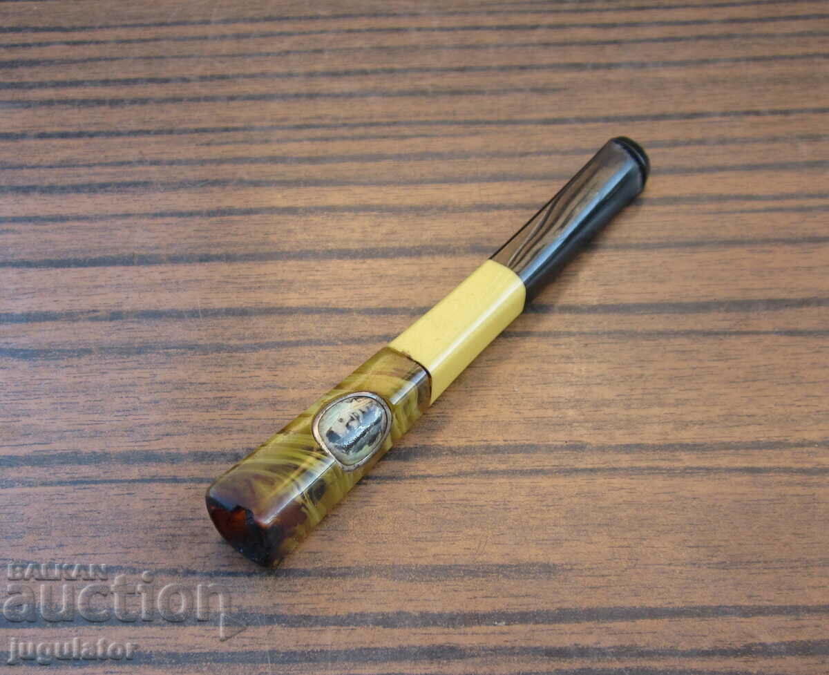 authentic antique patterned bakelite cigarette - 6 authentic antique patterned bakelite cigarette - 6