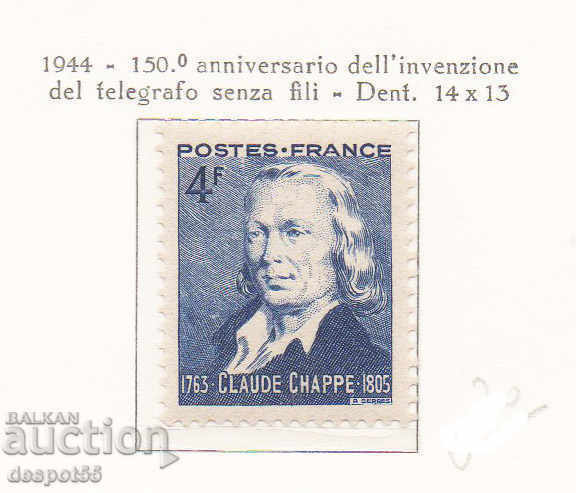 1944. Franța. Claude Chape.