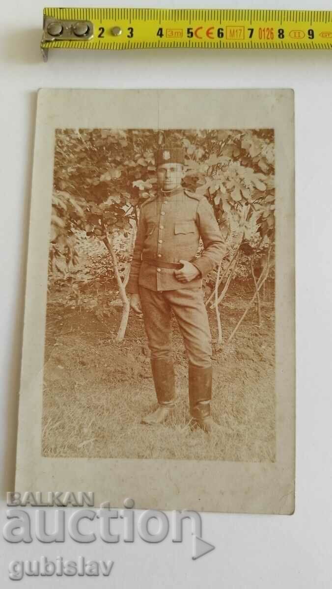 Fotografie veche, militară, 1911