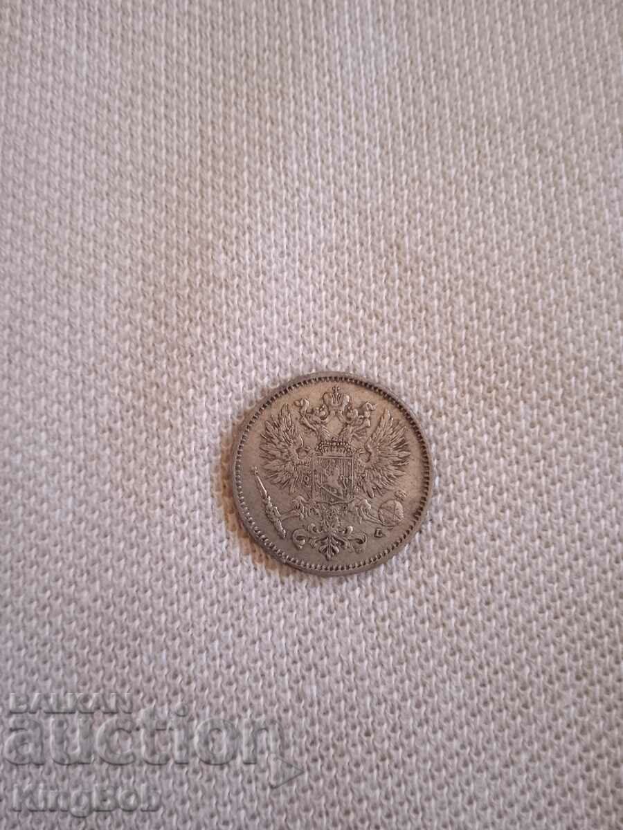 50 PENIA 1907 SILVER!!! with price 20.00 BGN | € 10.23 50 PENIA 1907 SILVER!!! with price 20.00 BGN | € 10.23