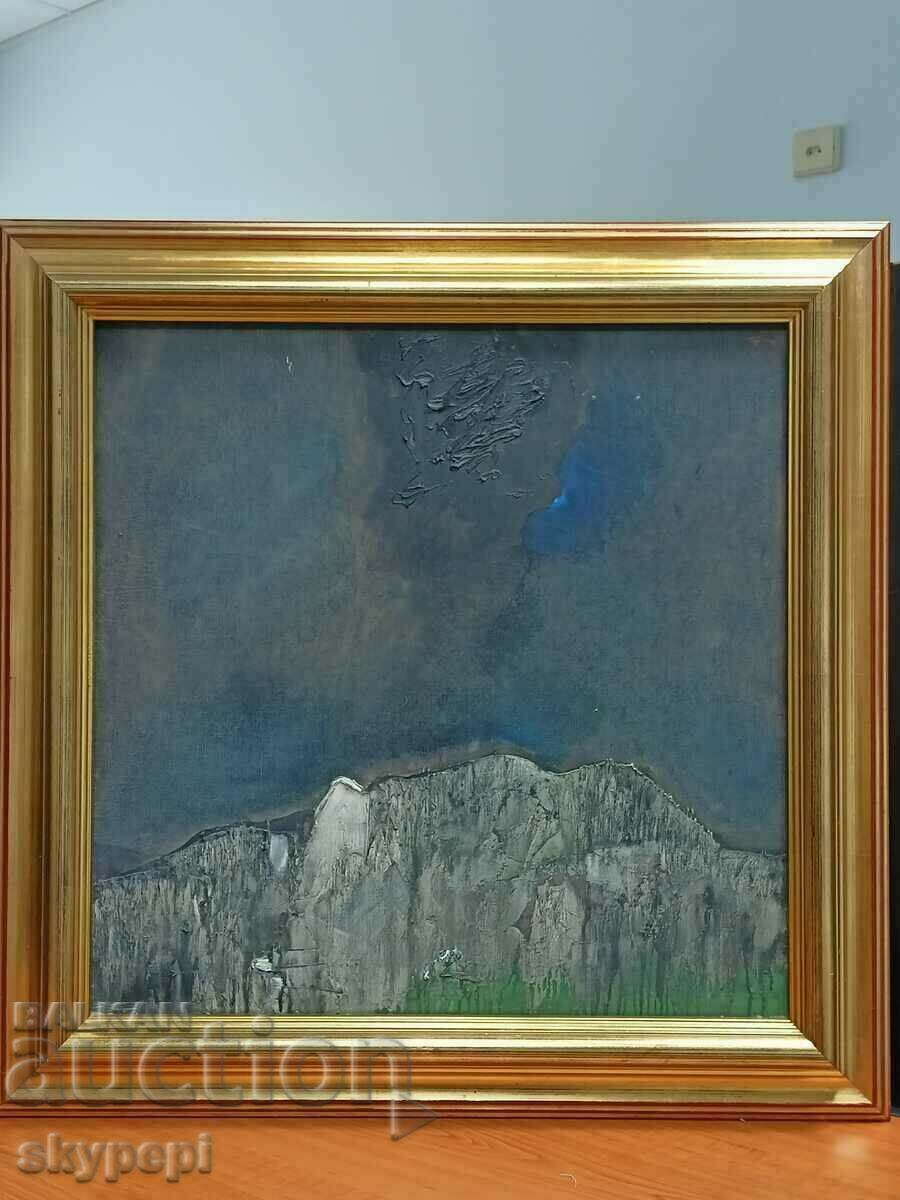 Painting by Zdravko Palazov,,Evening,, Painting by Zdravko Palazov,,Evening,,