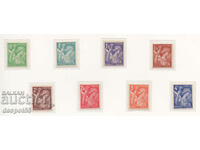 1944. Франция. Нови ежедневни марки.