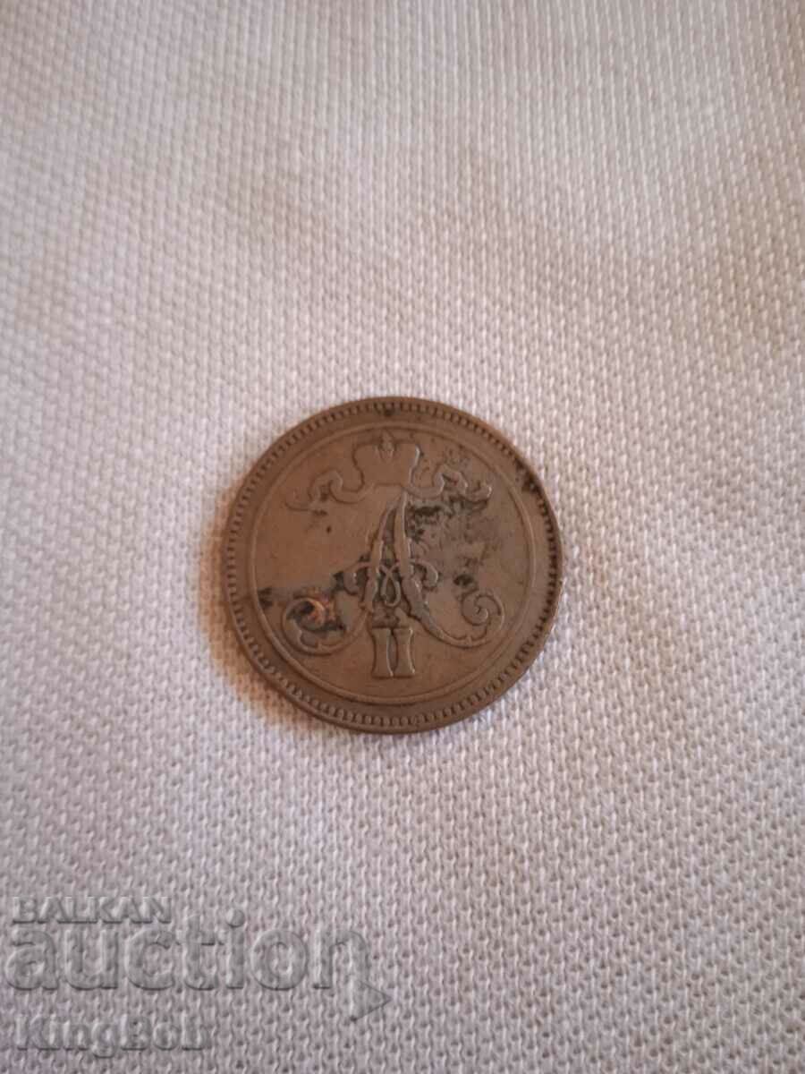 10 PENYA 1867 with price 15.00 BGN | € 7.67 10 PENYA 1867 with price 15.00 BGN | € 7.67