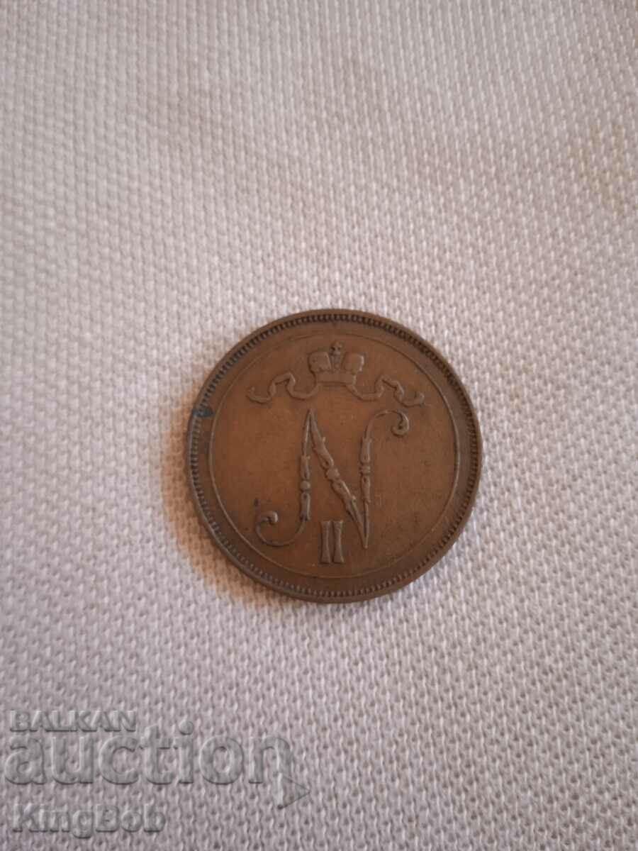 10 PENY 1907 with price 15.00 BGN | € 7.67 10 PENY 1907 with price 15.00 BGN | € 7.67