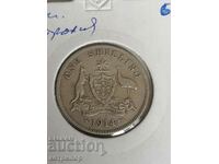 1 Shilling Australia 1914 Silver