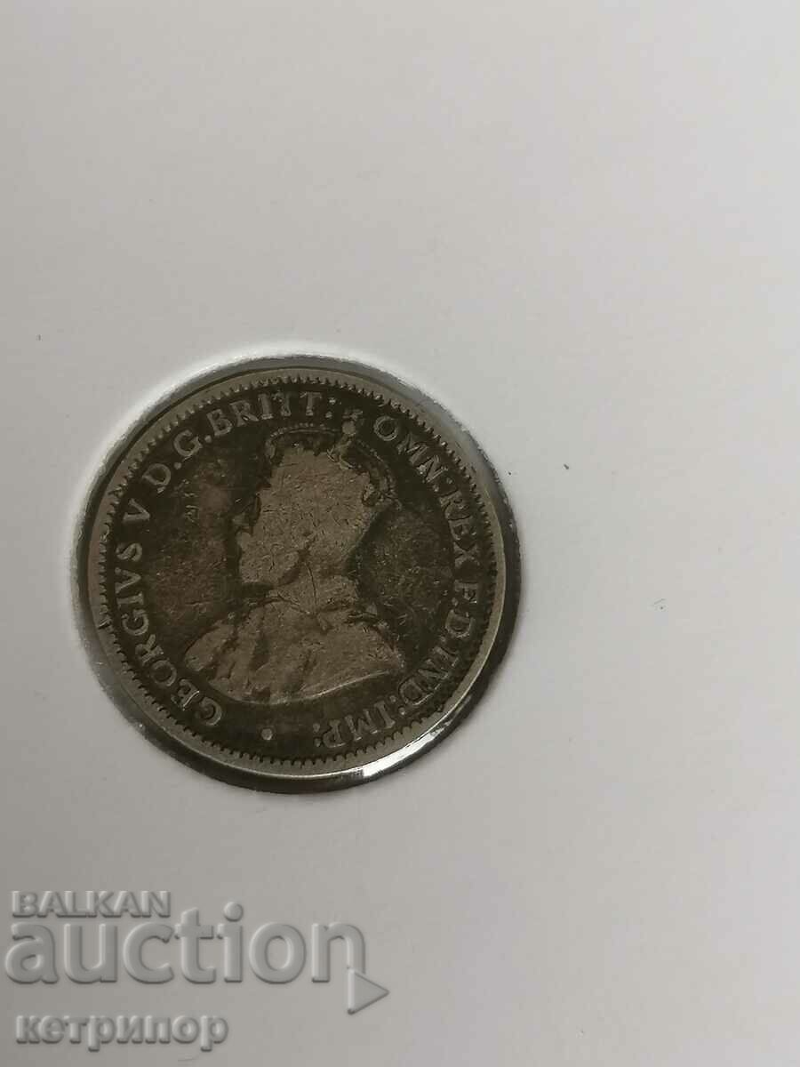3 pence Australia 1921 Silver with price 18.00 BGN | € 9.20 3 pence Australia 1921 Silver with price 18.00 BGN | € 9.20