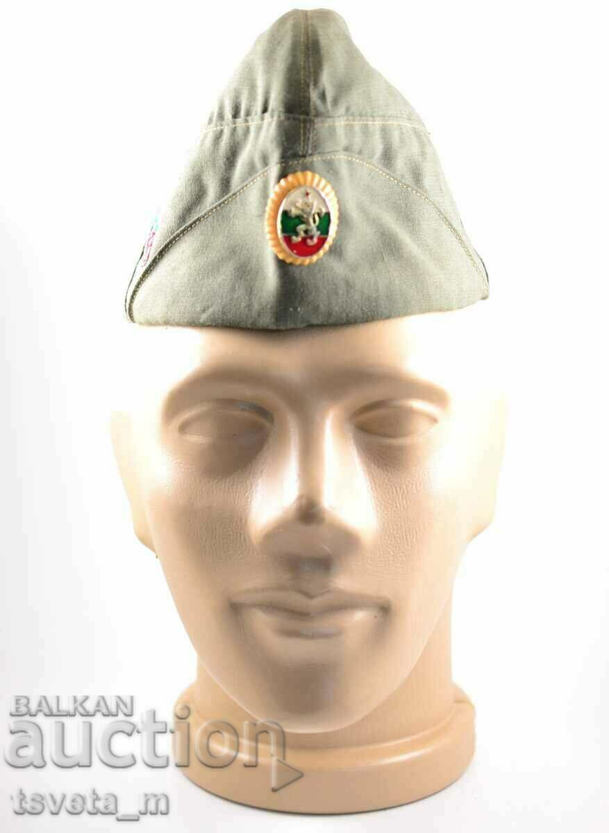Бойно офицерско кепе лятна униформа БНА соц