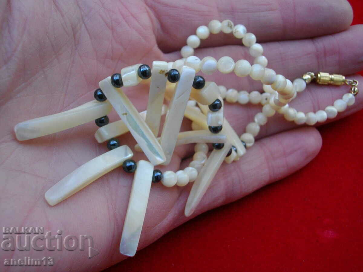 COGIER DE PERLE VECHI COlier - 6 COGIER DE PERLE VECHI COlier - 6