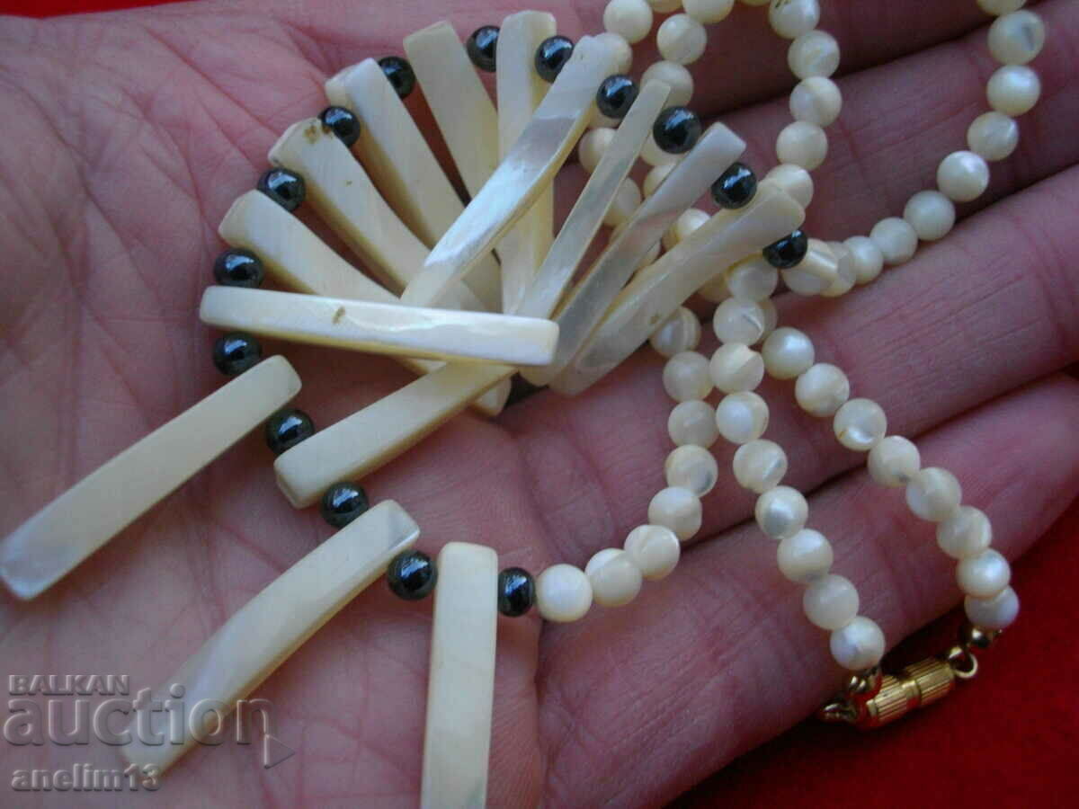 COGIER DE PERLE VECHI COlier - 7 COGIER DE PERLE VECHI COlier - 7