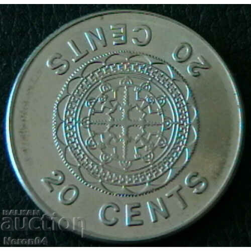 20 cents 2005, Solomon Islands