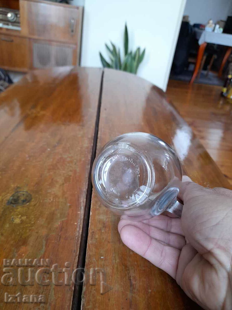 Old glass jug, jug - 5