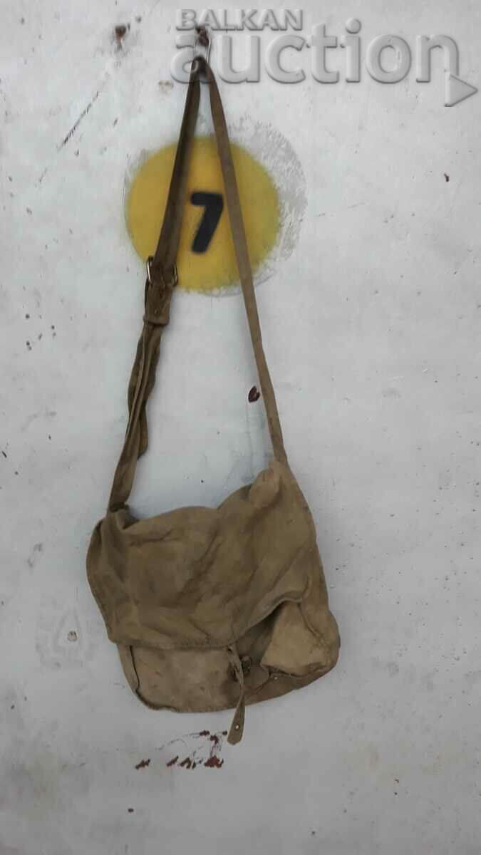 старинна войнишка торба сумка мешка WW2 WWII