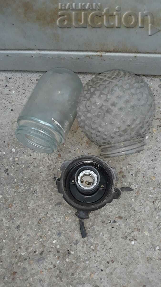 ретро винтидж лампа плафон 60те лот - 5 ретро винтидж лампа плафон 60те лот - 5