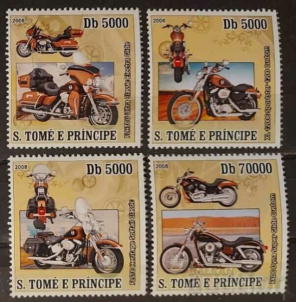 Sao Tome 2008 Bikes 10€ MNH