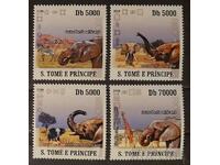 Sao Tome 2008 Fauna/Elephants 10€ MNH