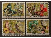Sao Tome 2009 Fauna/Butterflies/Insects €8 MNH