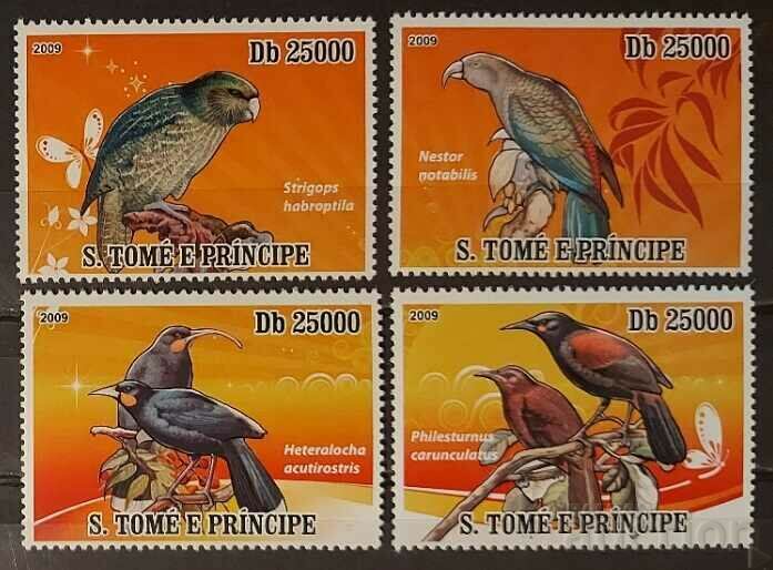 Sao Tome 2009 Fauna/Păsări 10 EUR MNH