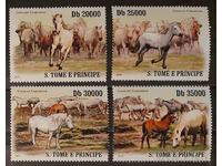 Sao Tome 2010 Fauna/Horses 10€ MNH