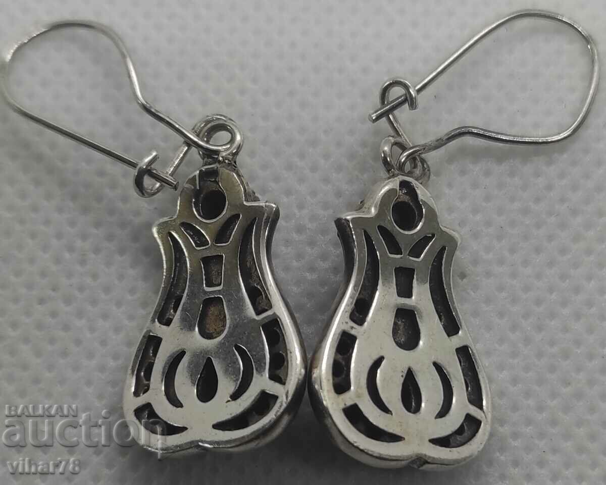 Very beautiful silver and jewelry bronze earrings - 7 Very beautiful silver and jewelry bronze earrings - 7