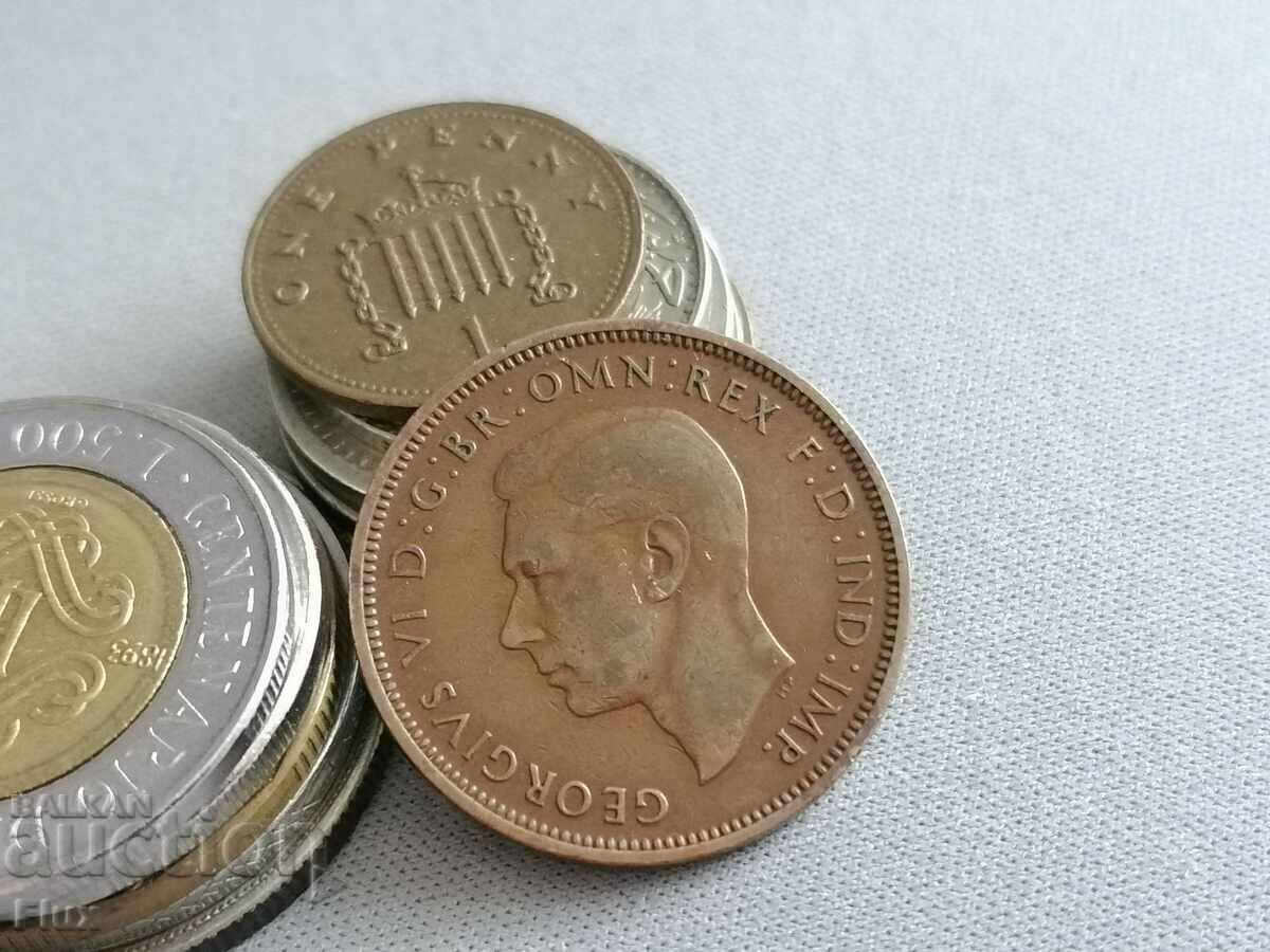 Coin - UK - 1/2 (half) penny | 1948 with price 4.25 BGN | € 2.17