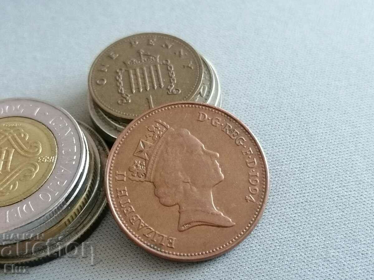 Coin - United Kingdom - 2 pence 1994 with price 1.20 BGN | € 0.61