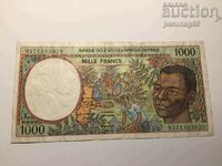 Централно Африкански Щати - Габон 1000 франка 1993 година