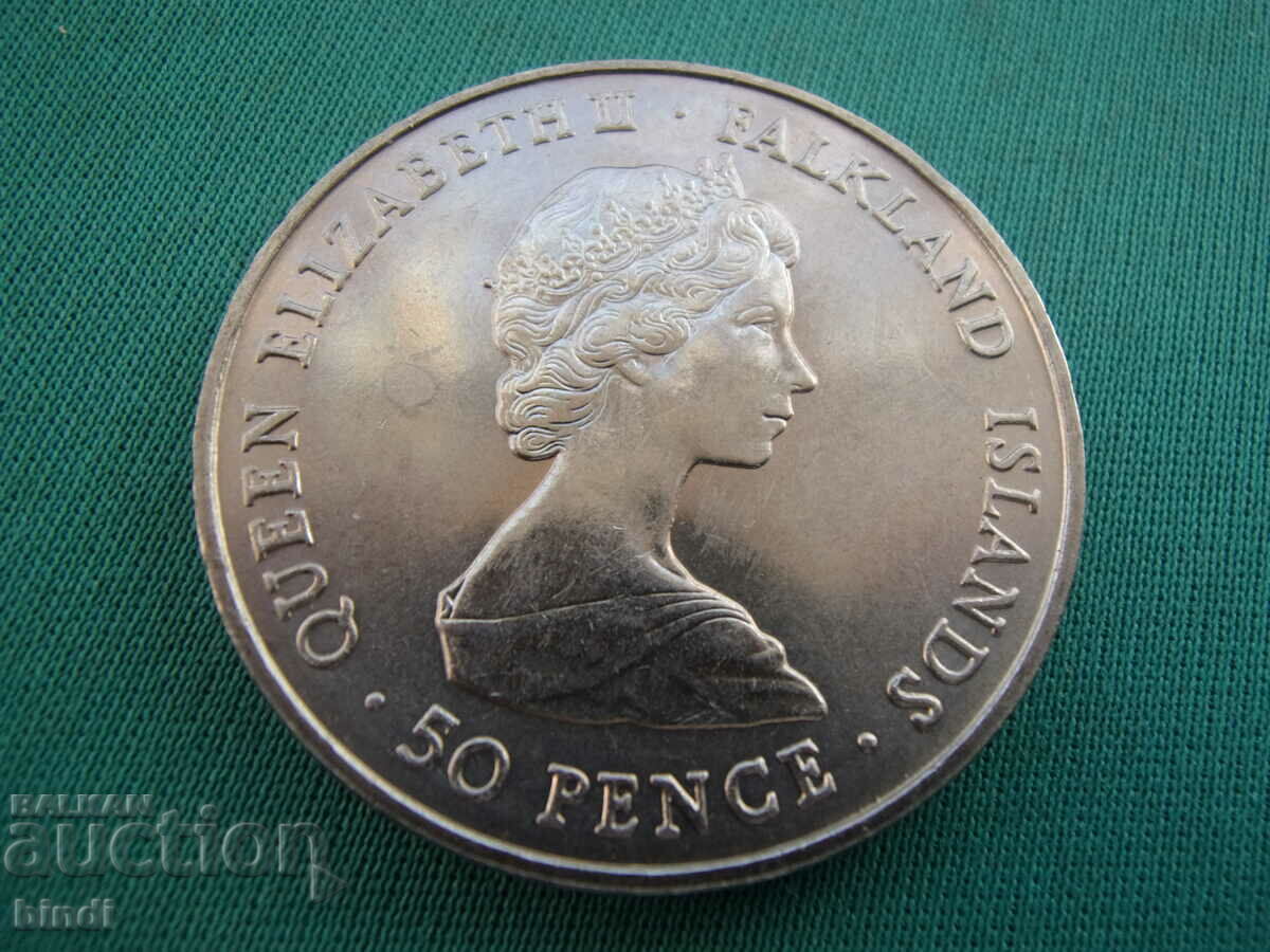 Фоуклендски Острови  1  Крона 1982 UNC с цена € 17.90 | 35.01 лв.