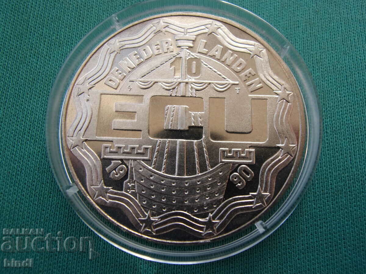 Netherlands 10 ECU 1990 UNC with price € 15.34 | 30.00 BGN