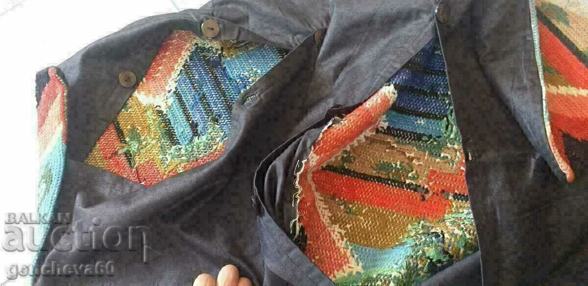 Όμορφοι πολύχρωμοι κρίκοι κεντήματος στο χέρι/2 τεμάχια - 6 Όμορφοι πολύχρωμοι κρίκοι κεντήματος στο χέρι/2 τεμάχια - 6