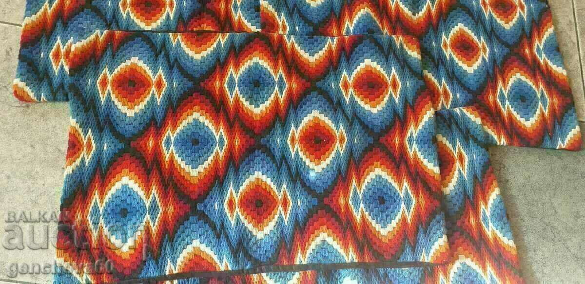 Hand-embroidered domestic pillow shams 4 pieces - 5 Hand-embroidered domestic pillow shams 4 pieces - 5