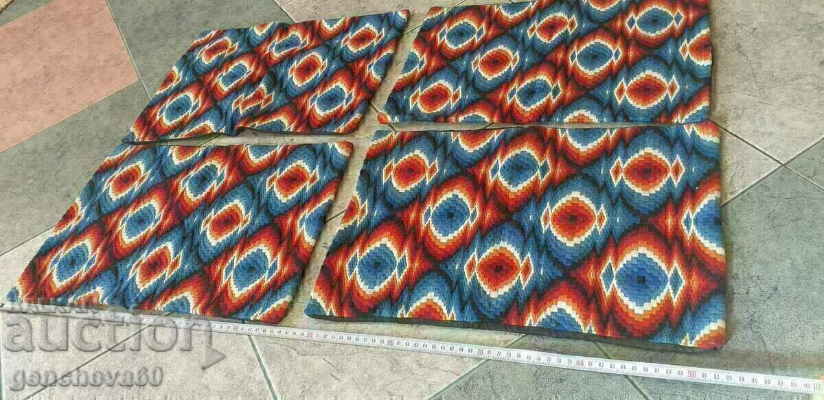 Hand-embroidered domestic pillow shams 4 pieces - 6 Hand-embroidered domestic pillow shams 4 pieces - 6