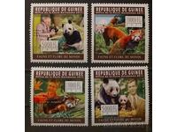 Guinea 2011 Fauna/Pandas/Personalities 9€ MNH