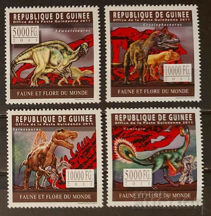 Γουινέα 2011 Πανίδα/Δινόσαυροι 9€ MNH