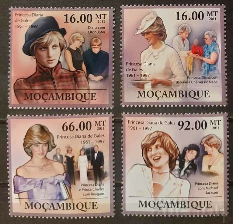 Mozambic 2011 Personalități/Lady Diana 10€ MNH