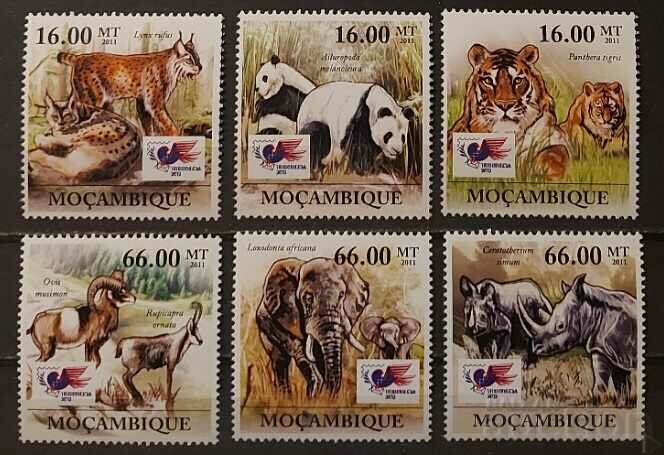 Mozambique 2011 Fauna - Indonesia, 2012 20€ MNH