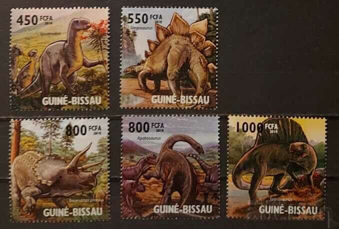 Гвинея Бисау 2010 Фауна/Динозаври 9.25€ MNH