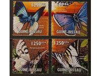 Γουινέα Μπισάου 2011 Πανίδα/Πεταλούδες/Έντομα €13 MNH