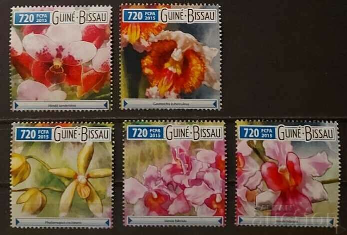 Guinea Bissau 2015 Flora/Flowers/Orchids 10€ MNH