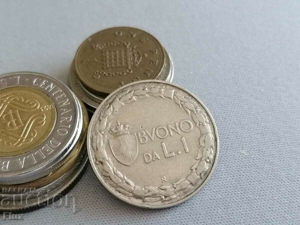 Moneta - Italy - 1 pound 1922 with price 6.50 BGN | € 3.32 Moneta - Italy - 1 pound 1922 with price 6.50 BGN | € 3.32