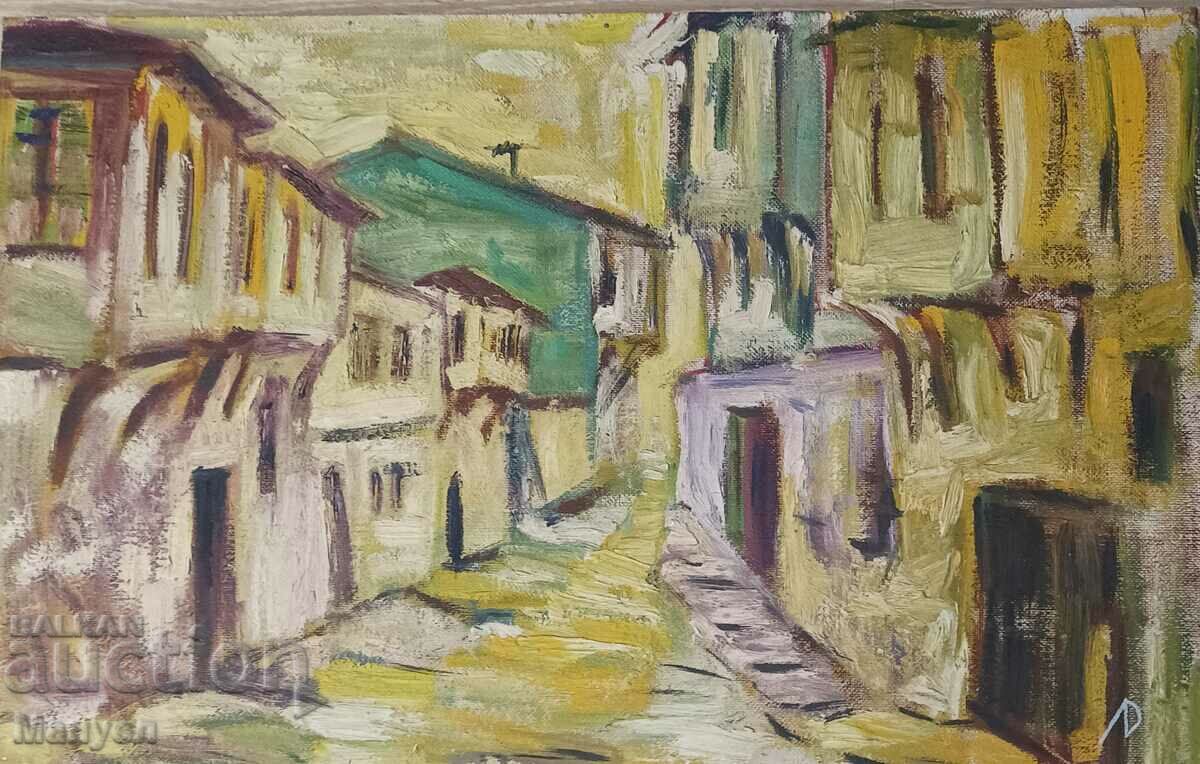 O imagine frumoasă a Plovdivului vechi. cu preț 400.00 BGN | € 204.52 O imagine frumoasă a Plovdivului vechi. cu preț 400.00 BGN | € 204.52