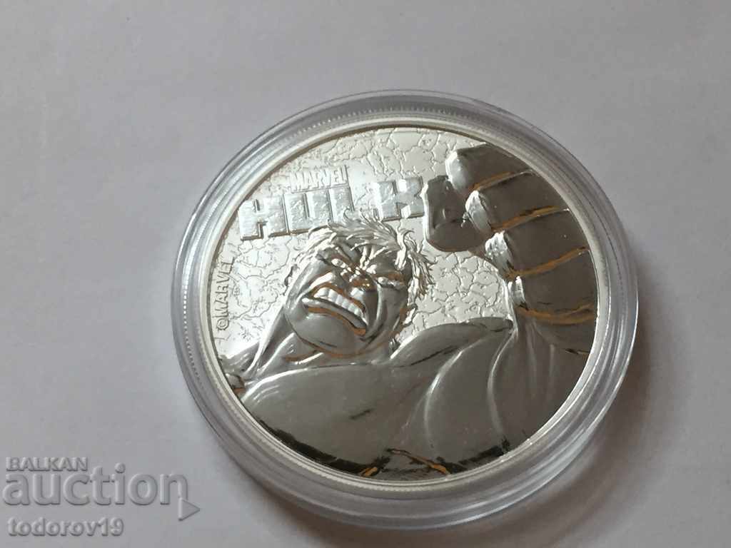 Auction 1 oz Silver Marvel - HULK - 2019 Auction 1 oz Silver Marvel - HULK - 2019
