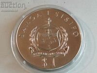 1 $ 1976 Samoa