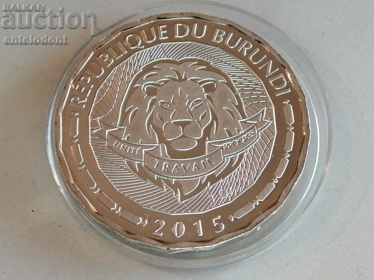100 франка 2015 г. Бурунди-оцветена с цена € 2.50 | 4.89 лв.