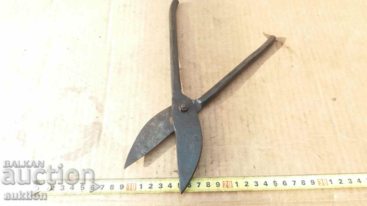 SOLID FORGED SCISSORS FOR CUTTING SHEET METAL - 5