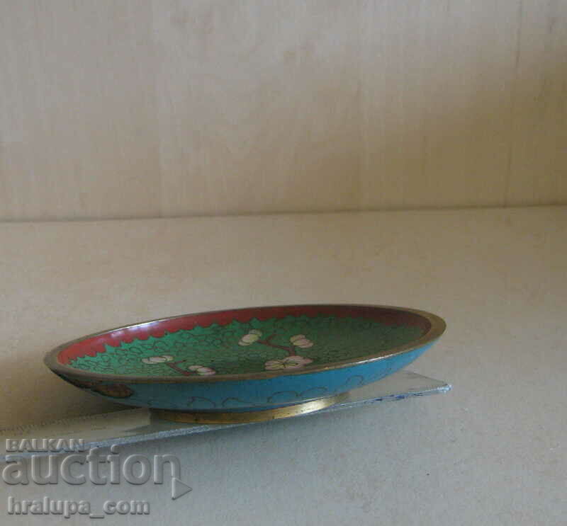 Licitație Farfurie Cloisonne Licitație Farfurie Cloisonne